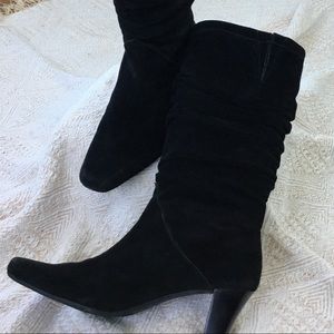 Talbots Leather Suede Boots